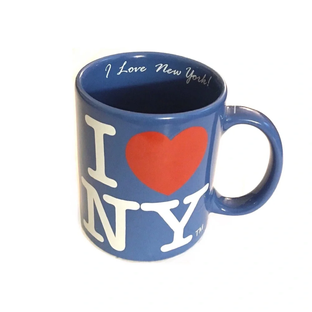 I ❤️ New York Ceramic Coffee Mug with Inscription